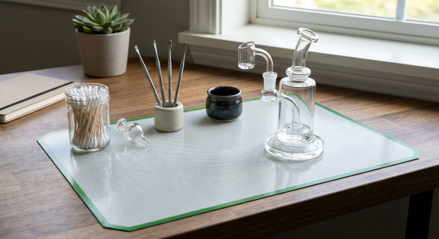 Dab Mats and Safe Work Surfaces for Dabbing 2026 - Oil Slick