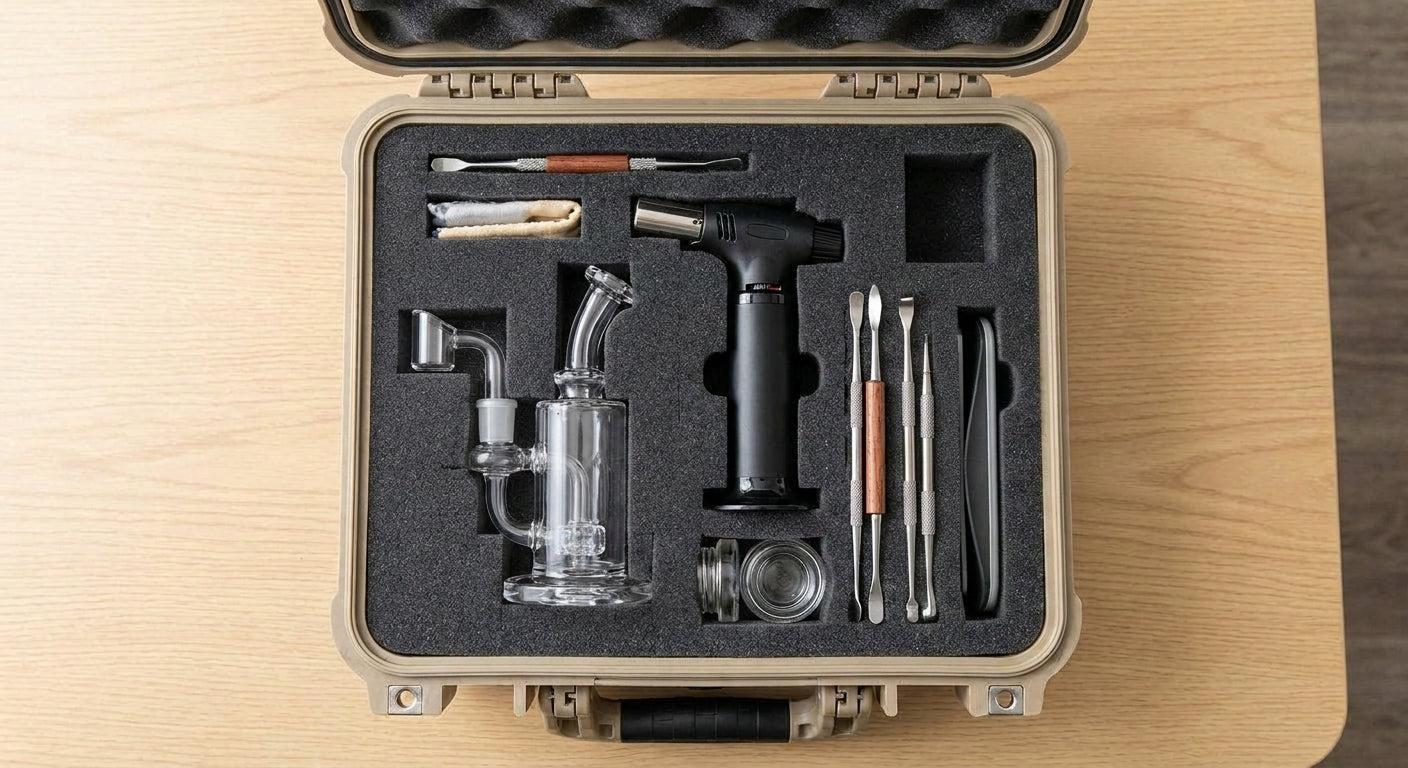 Best 2026 Smell-Proof Portable Dab Rig Travel Cases