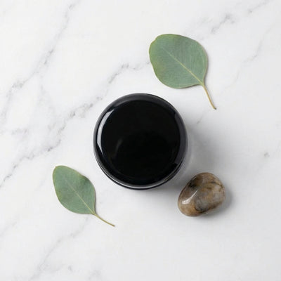 7ml UV Resistant Heavy Bottom Jar with Child Resistant Black Lids