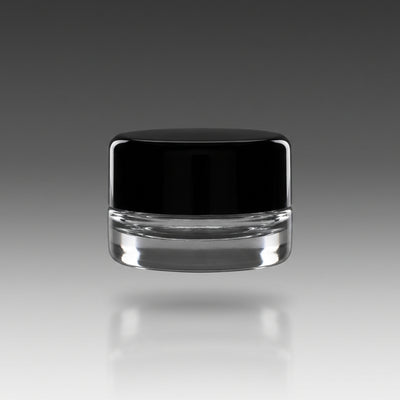 9ml Heavy Bottom Child Resistant Glass Jar with Lids