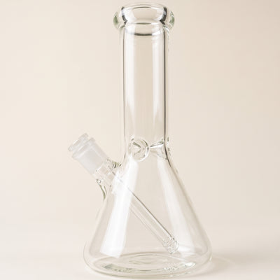 10" Clear Beaker, light background