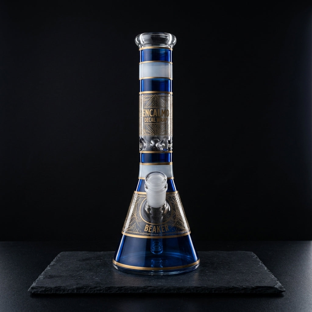 10″ Encalmo Decal Wrap Beaker
