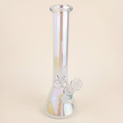 10″ Iridescent Beaker, light background