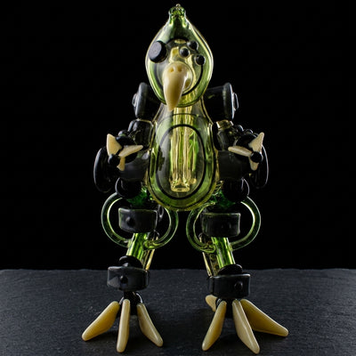 10" Kerby/Bowman Collab Mech Burd #2 Rig on dark slate surface - Oil Slick Pad