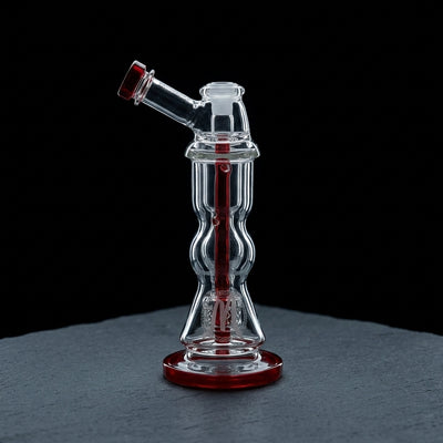 10" Monark Seed of Life Incycler on dark slate surface - Oil Slick Pad