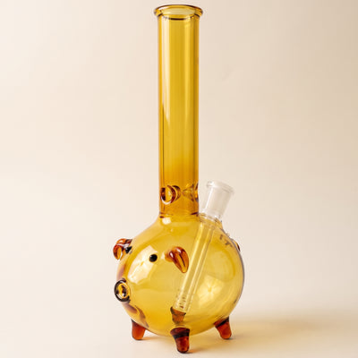 10″ Sculpted Piggy Bank Bong, light background