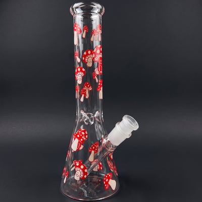 10" Single Color Mushroom Beaker