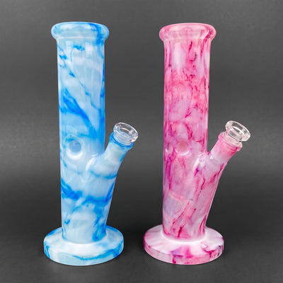 10″ Watercolor Straight in Blue and Pink