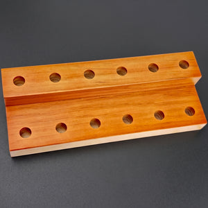 10" Wood Banger & Flower Bowl Display Stand