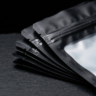 Oil Slick 1000 PCS Mylar Bags – Reusable Zipper Mylar Bags - detail shot