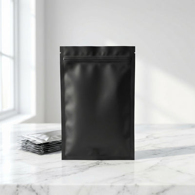 Oil Slick 1000 PCS Mylar Bags – Reusable Zipper Mylar Bags - close-up view