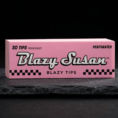 Blazy Susan Perforated Filter Tips – Pink — Oil Slick editorial product photo