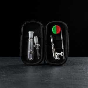 4" 14mm Nectar Collector Kit w/ Zipper Case - main product photo
