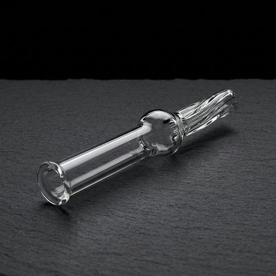 4.5" Clear Nectar w/ Orb Body & Twisted Tip - main product photo