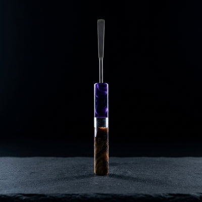 Round Sesh Sceptor Dab Tool - Amethyst - main product photo