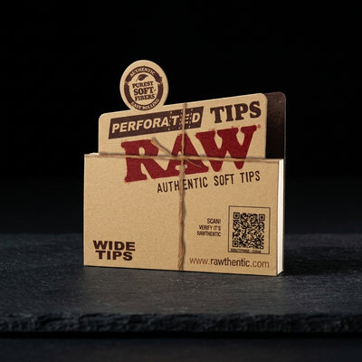 RAW Perforated Wide Tips - main product photo