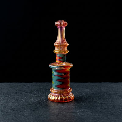5.5" Fume Scallop Wigwag Bubbler