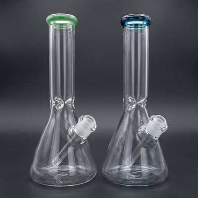 12” Color Lip 50 x 5mm Beaker in Clear and Light Blue
