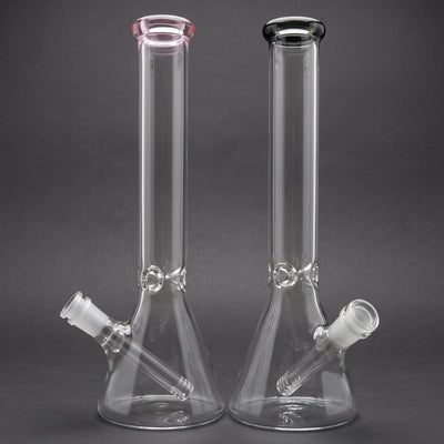 12" Color Lip Beaker in Pink and Black
