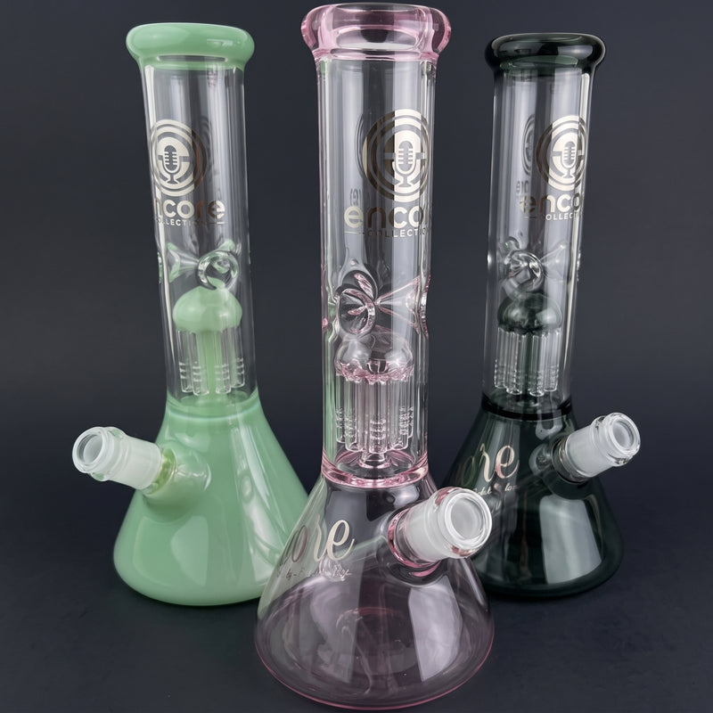 12" Encore Half Color 8 Tree Beaker