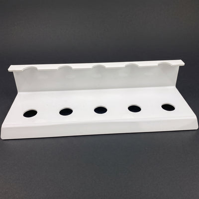12" White Acrylic Hand Pipe Stand