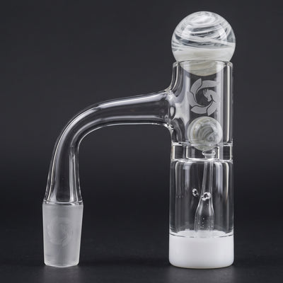 Glass House Opaque Tower Splash Guard - 14mm Male 90° (One Off)