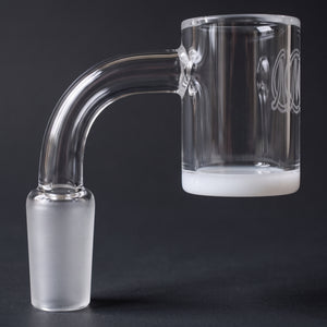 Monark Full Weld Opaque Bottom Gavel Bucket Banger - 14mm Male 90°
