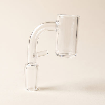 Quartz Enail Banger - 14mm Male 90°, light background