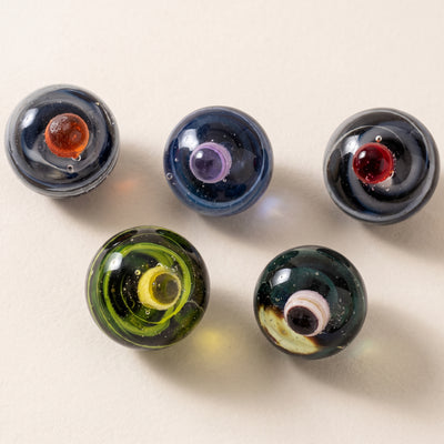 14mm Galaxy Planet Marble, light background