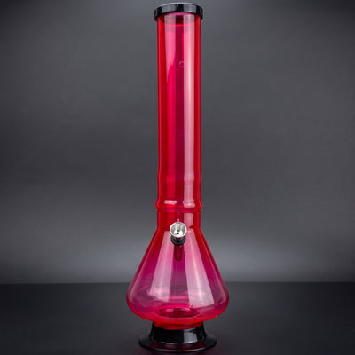 16" Acrylic Assorted Beaker w/ Metal Bowl & Carb