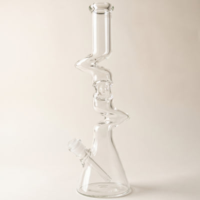 18″ Clear 7mm Thick Zong, light background