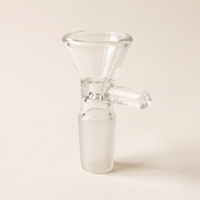 2" 14mm Clear Flower Bowl, light background