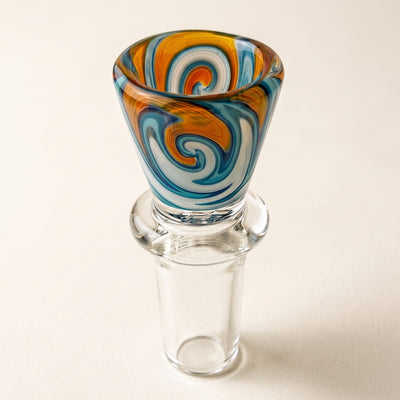 2" 14mm Peaselburg Flower Bowl, light background
