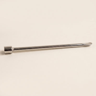 2.25" Mini Stainless Steel Dab Tool, light background
