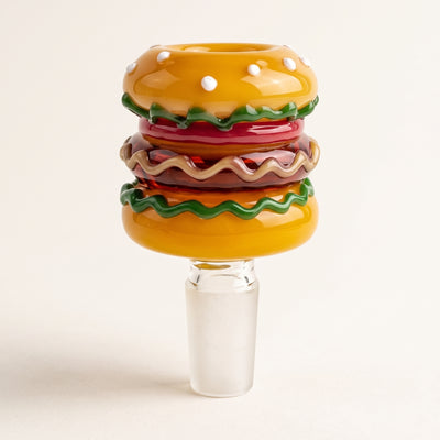 2.5" 14mm Hamburger Flower Bowl, light background