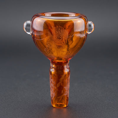 2.5″ 14mm Sketch & Burn Flower Bowl
