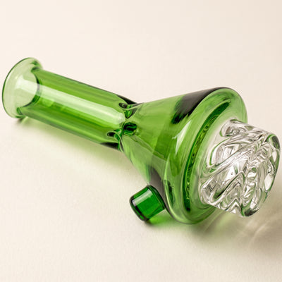 2.5" Color Beaker Spinner Carb Cap, light background