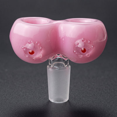 2" Boobies Double Flower Bowl