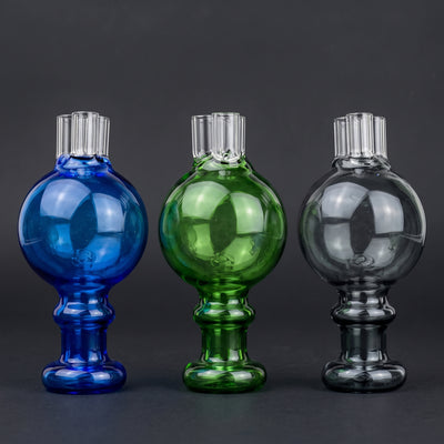 2″ Color Orb Triple Airflow Carb Cap in Blue, Green and Smoke Gray