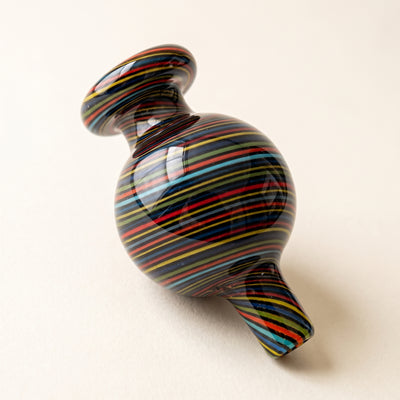 2″ Color Spiral Bubble Carb Cap, light background