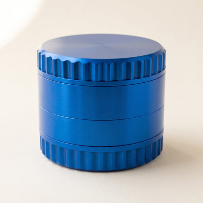 2″ Notched Zinc Grinder, light background
