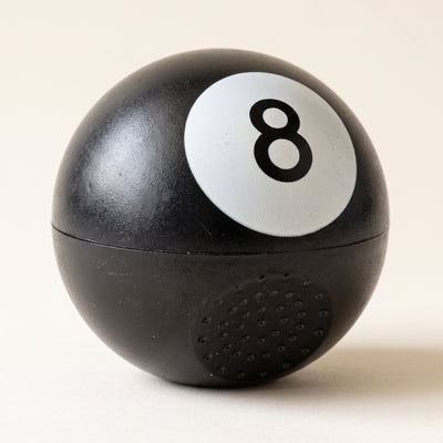 2" Plastic 8 Ball Grinder, light background