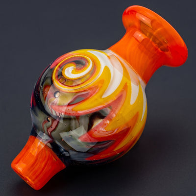 2" Wigwag Ball Carb Cap w/ Solid Tip & Carb