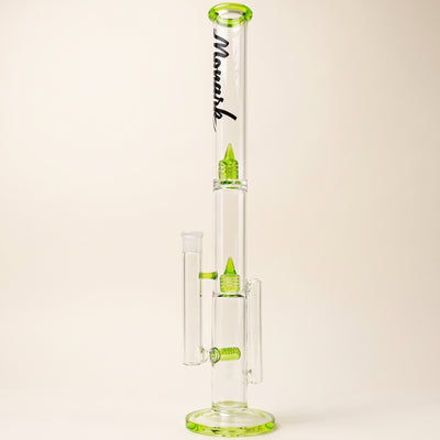 20" Monark Color Accent Jet Perc Inline Straight Tube, light background