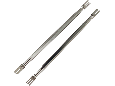 4.5″ Titanium Double Sided Pitchfork Dab Tool - alternate angle