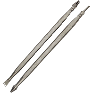 4.5″ TITANIUM DOUBLE SIDED RAKE DAB TOOL