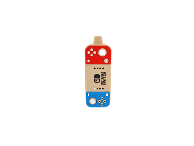 4'' Silicone Game Controller Pipe - detail view