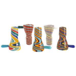 2″ 18MM COLOR WORKED JOINT FLOWER BOWL