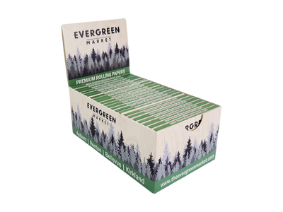 CUSTOM 1 ¼ Rolling Papers & Crutches w/ Magnet - alternate angle