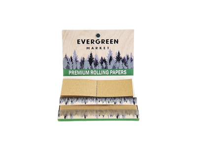 CUSTOM 1 ¼ Rolling Papers & Crutches w/ Magnet - detail view